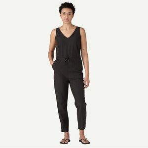 Black Sleeveless Jumpsuit
